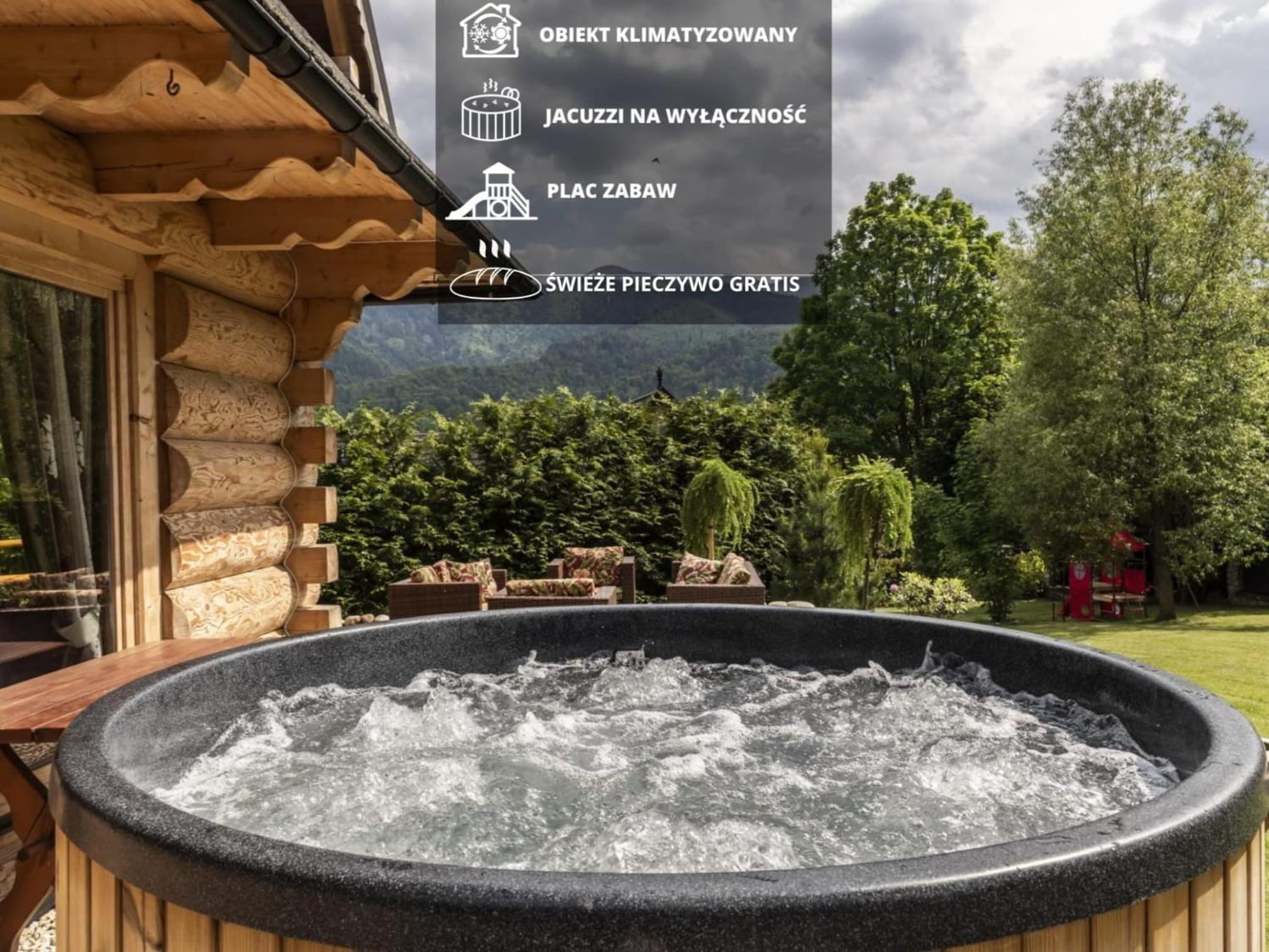 Dom Bajeczna Polana Jacuzzi Villa Kościelisko Eksteriør billede